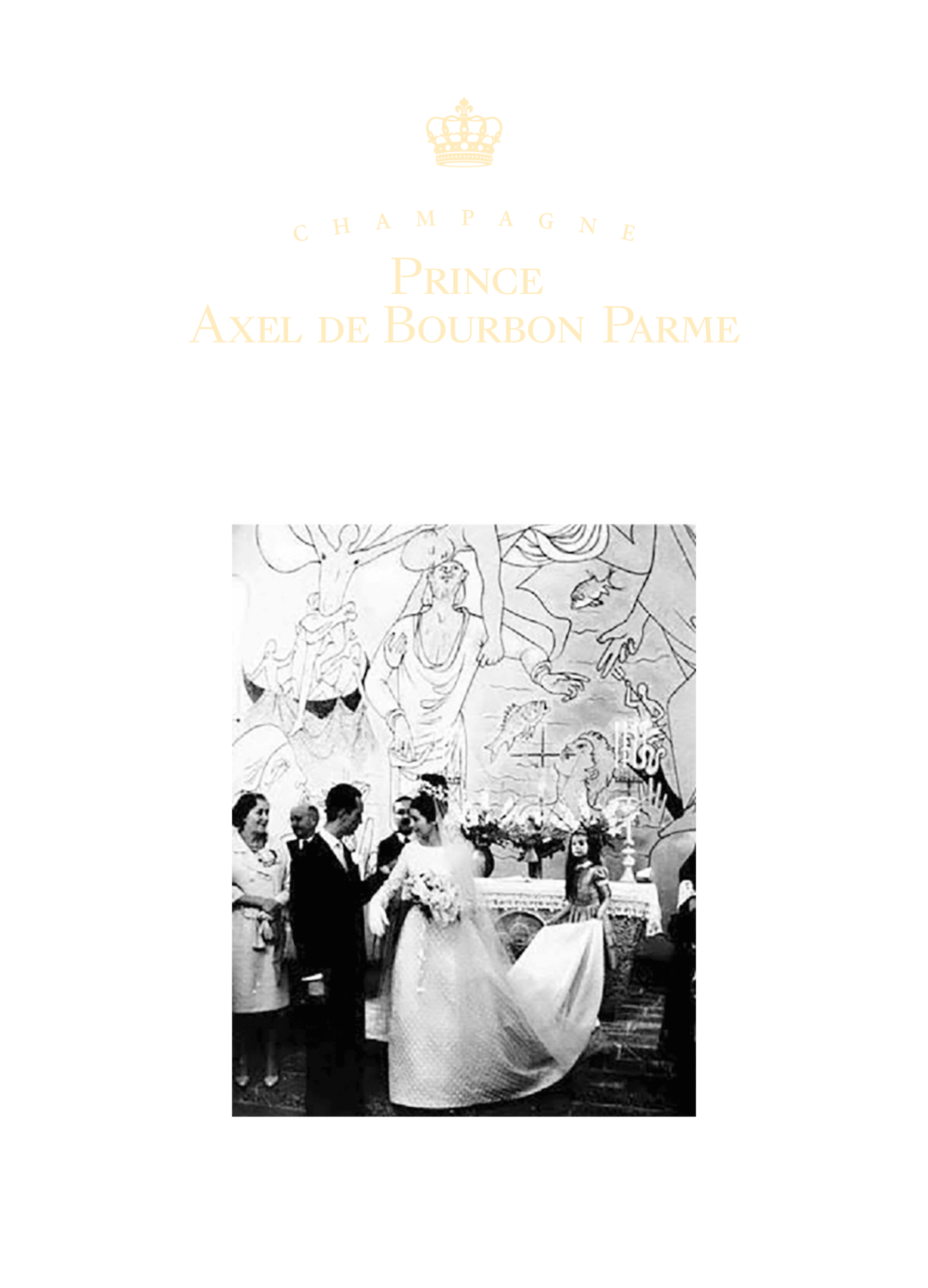 Champagne Prince Axel de Bourbon Parme – l’amour pour l’éternité, une histoire de passion et d’élégance française