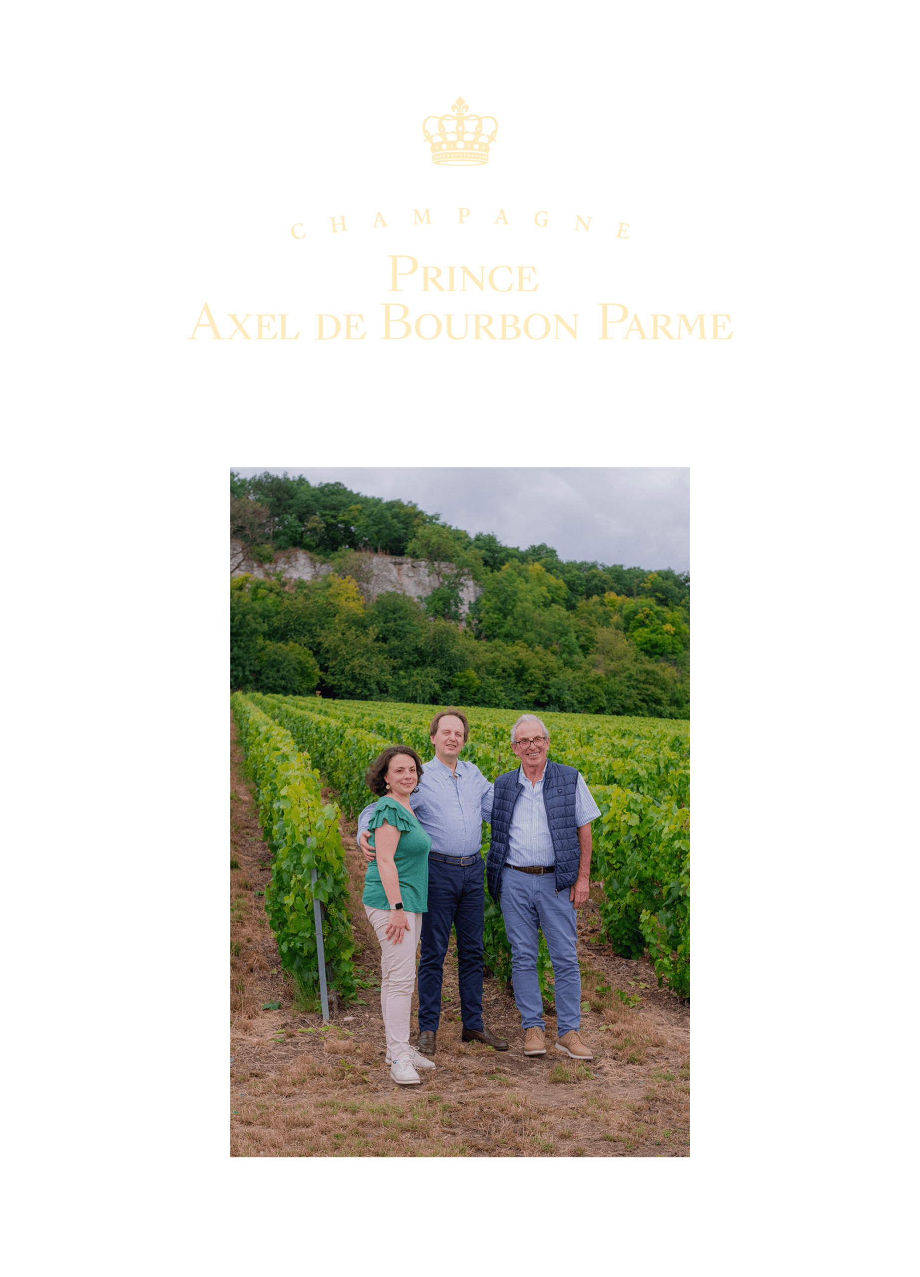 Le Champagne d’un Prince – Champagne Prince Axel de Bourbon Parme, alliance entre noblesse et modernité
