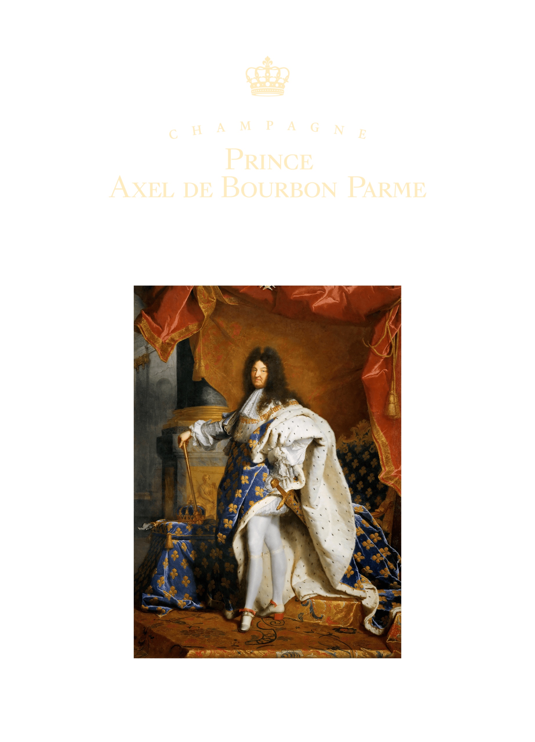 Champagne Prince Axel de Bourbon Parme – un nom qui fait résonner l’histoire et l’héritage royal des Bourbon-Parme